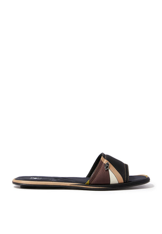 Şık İpek Twill Sandaletler