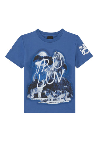 Çocuklar İçin Grafik Desenli Pamuklu T-Shirt