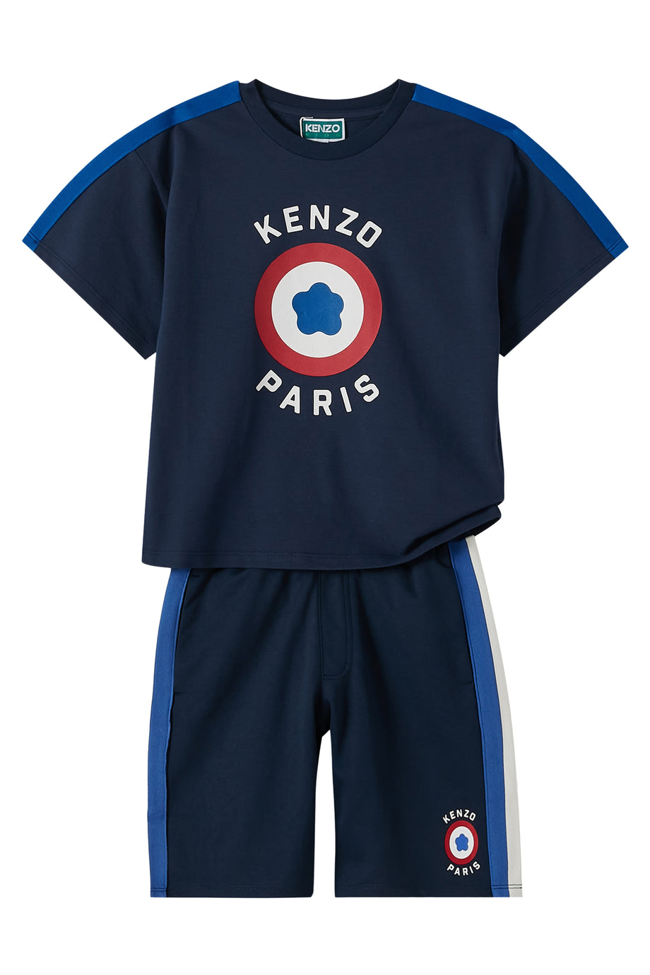 Çocuklar için Kenzo Hedef Logo Tişört - Renkli
