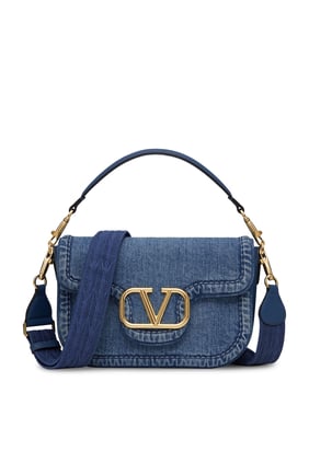 Her Yerde Kullanılabilir Denim Omuz Çantası
