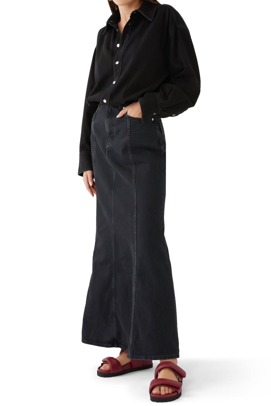 Perni 11 Düz Sandaletler - Şıklık ve Konfor Bir Arada