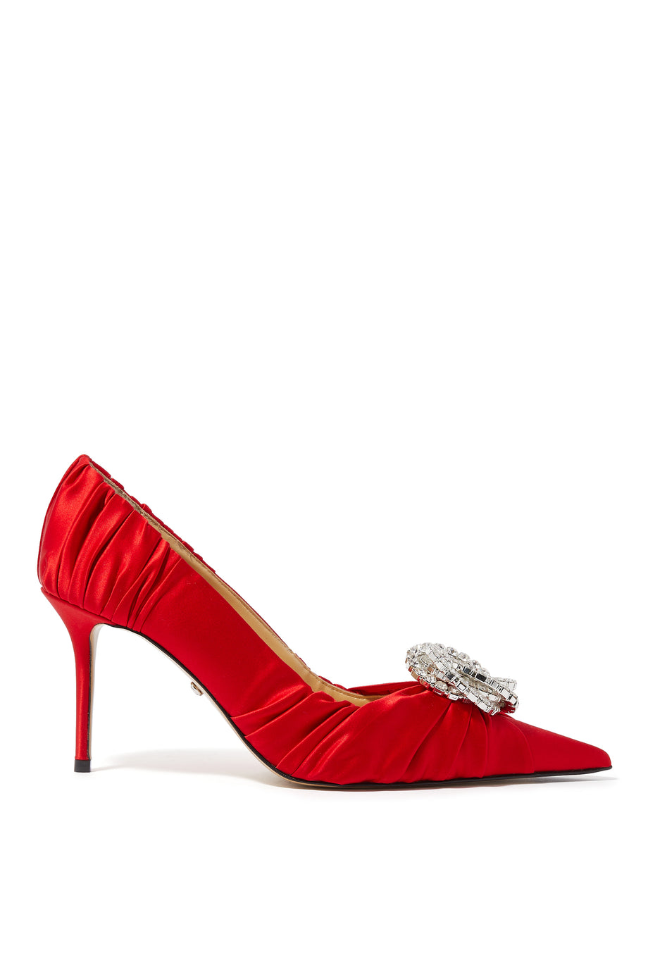 Galaxy 85 Kadın Saten Topuklu Ayakkabı