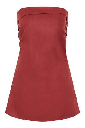 Boe Straplez Şirzeli Bluz