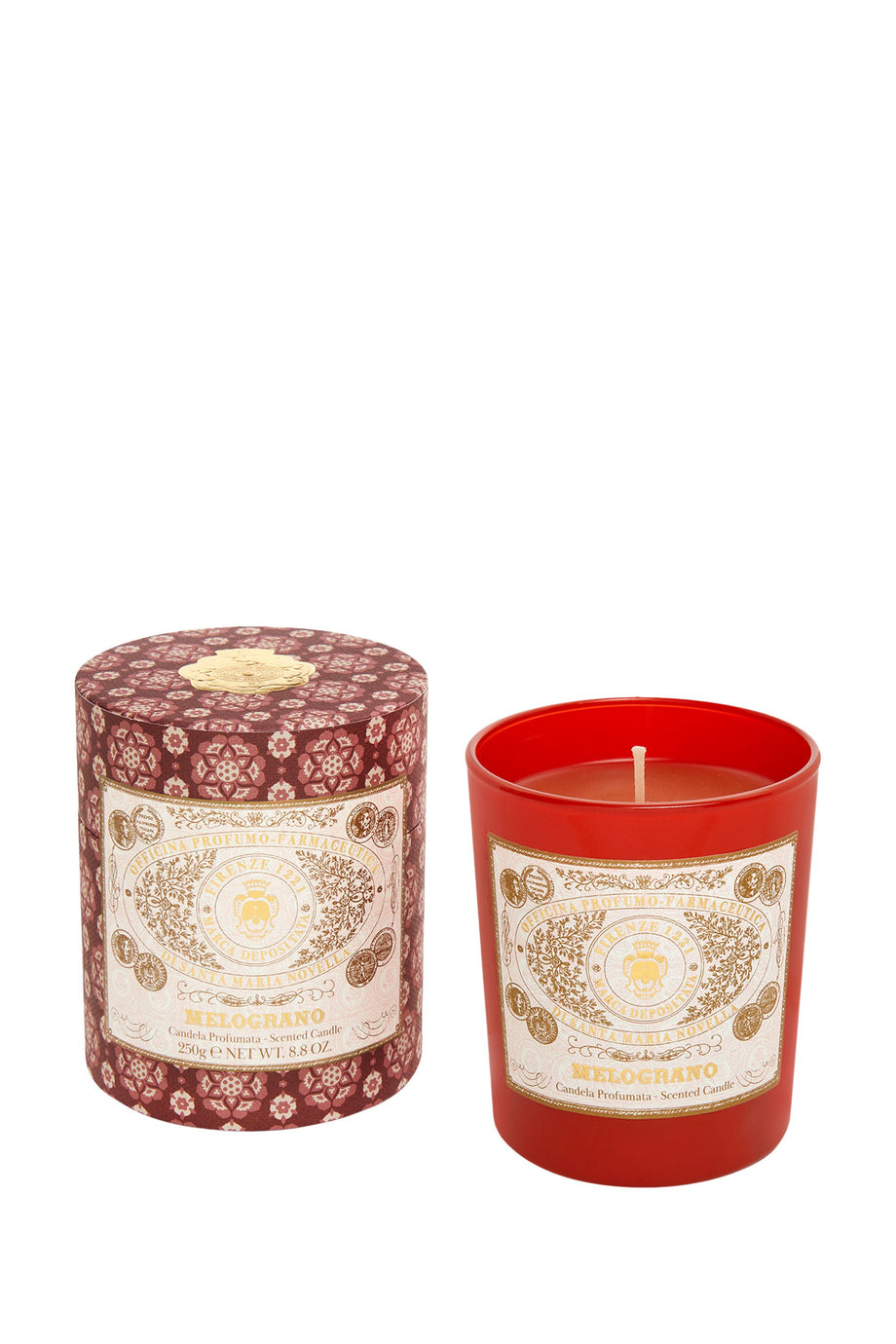 Melograno Parfümlü Mum – Bolluk ve Şansın Kokusu