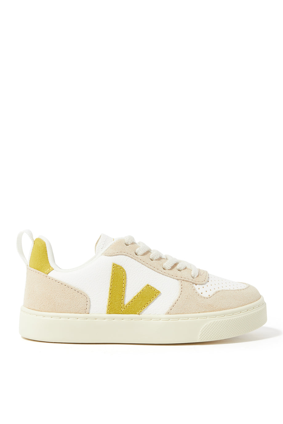 Veja V-10 Bağcık Detaylı Sneaker - Beyaz