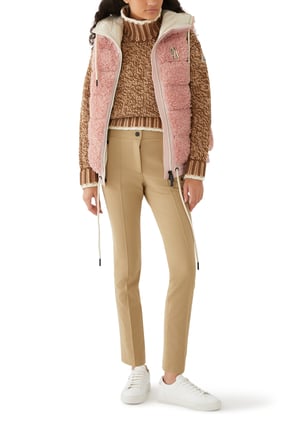 Moncler Grenoble Düz Pantolon