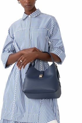 Kate Spade Deco Çapraz Askılı Tote Çanta - Lacivert