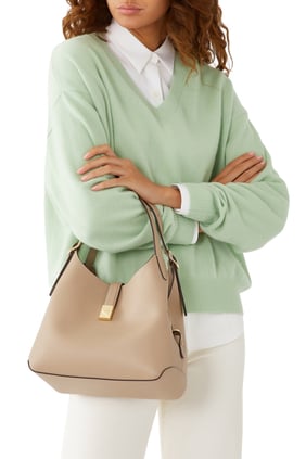 Kate Spade Deco Çapraz Askılı Tote Çanta - Gri