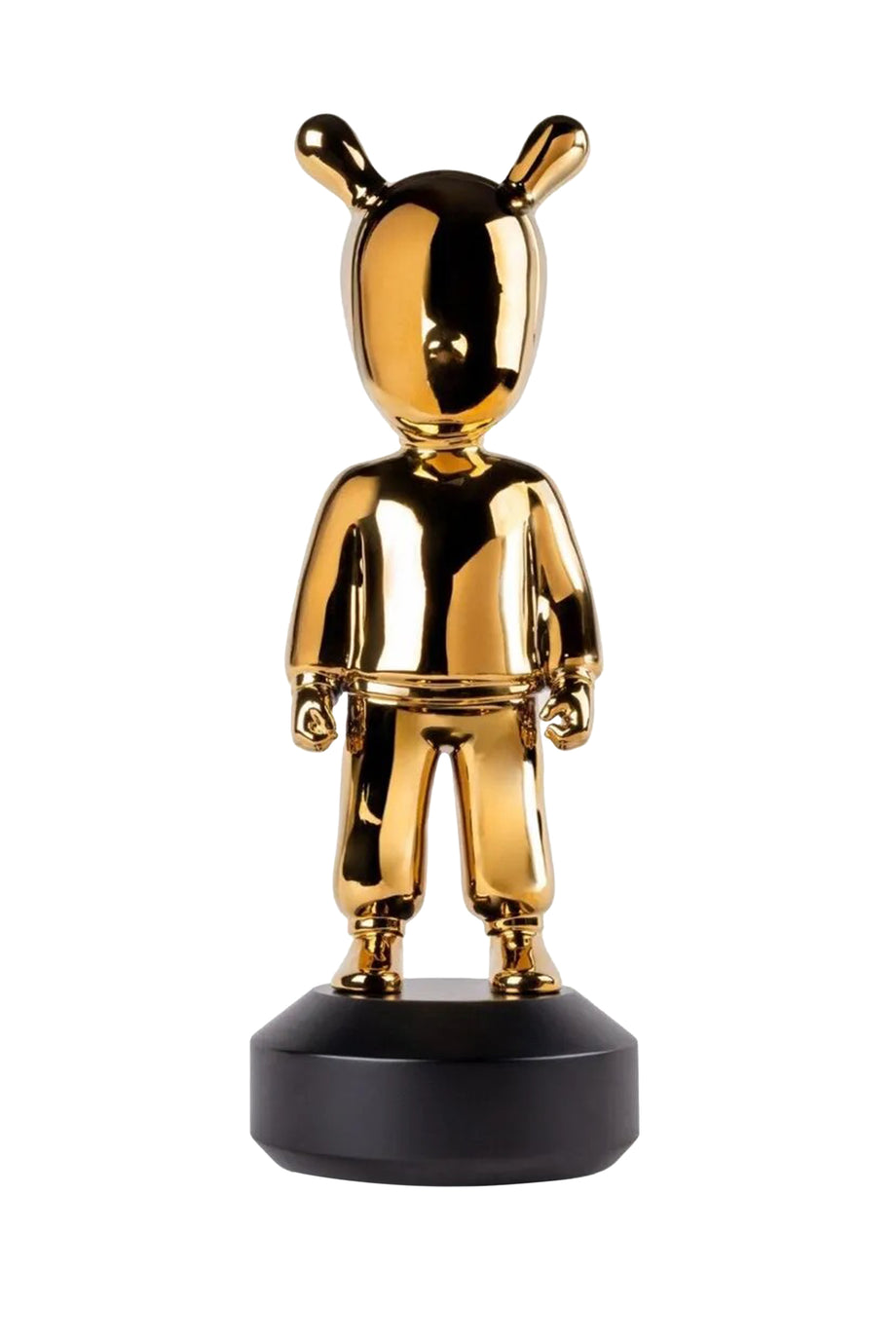 The Golden Guest Altın Renkli İkonik Porselen Heykel