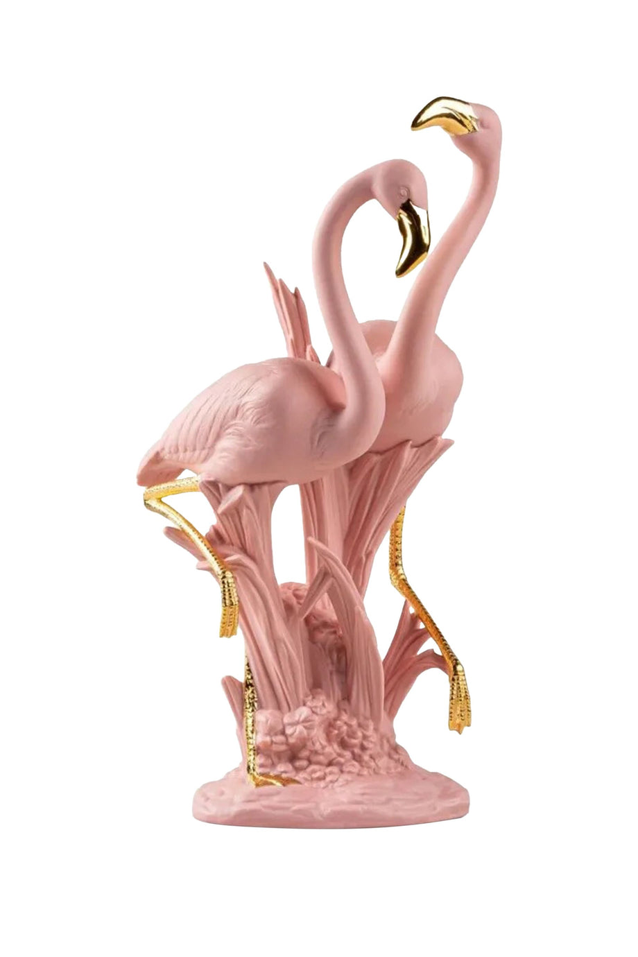 Flamingolar Heykeli, 33 cm Porselen Dekoratif Figür