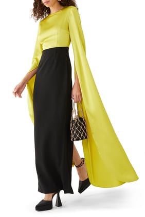 Adley Maxi Elbise - Sarı