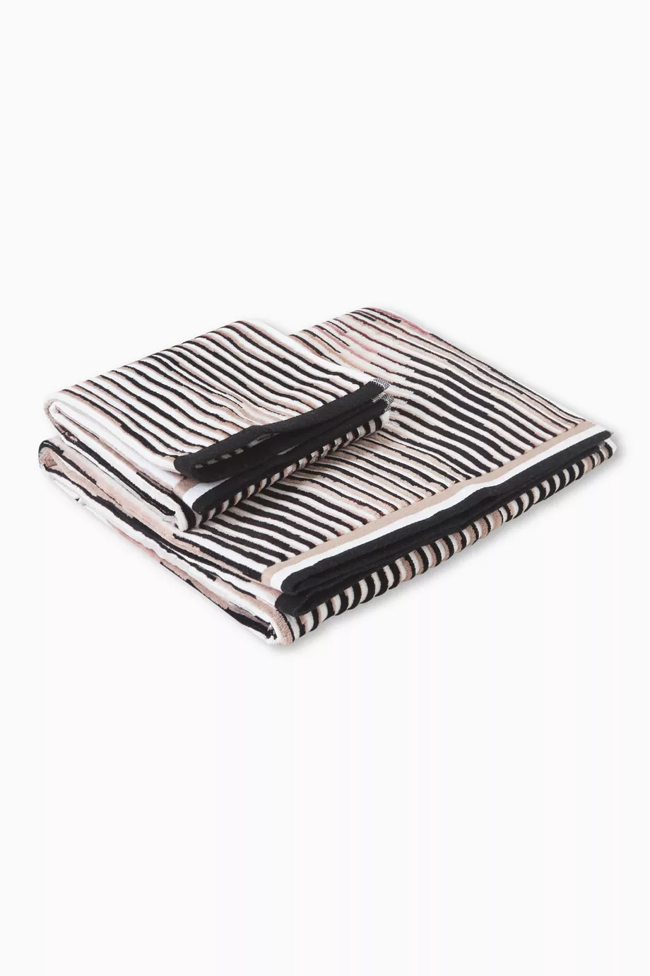 Arpeggio Havlu Seti 2’li, Pamuklu & Yumuşak, Missoni Home Sanatsal Tasarım