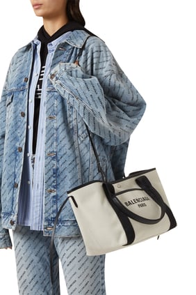 Balenciaga Biarritz Orta Boy Tote Çanta