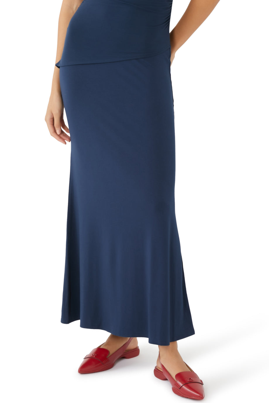 Kırmızı Carrie Skimmer Slingback Mules - Şık ve Rahat