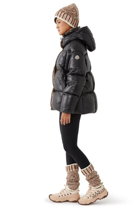 Moncler Kadın Gaiter Çorap - Kahverengi