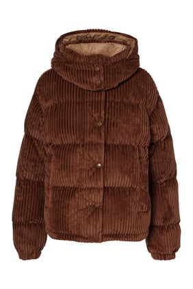 Kadın Kadife Şişme Mont - Moncler Daos