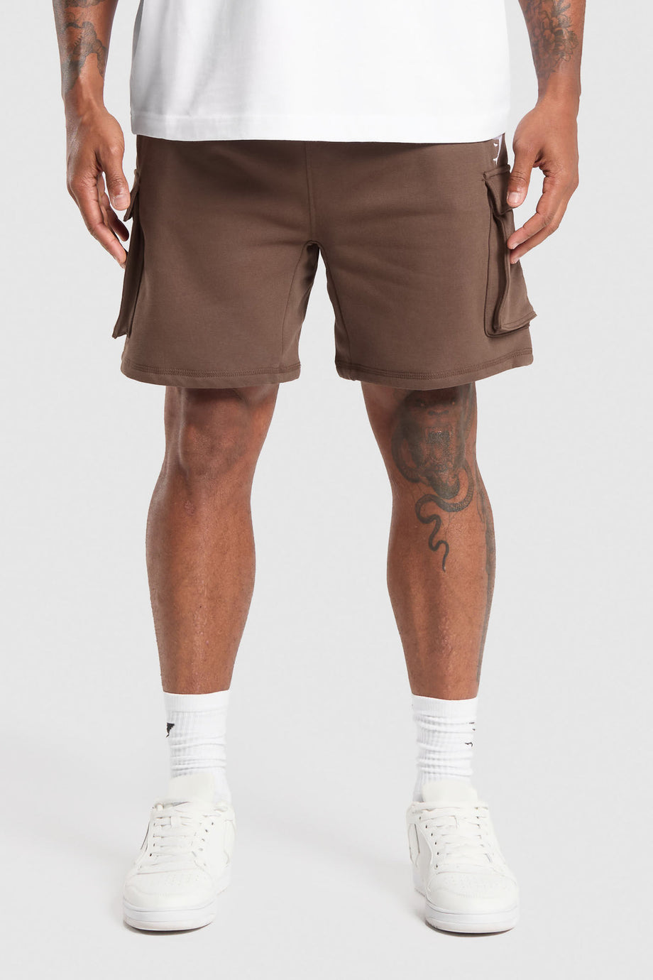 Crest 7" Kargo Şort Slim Fit, Yumuşak Polar İç Yüzey ve Çoklu Cepler