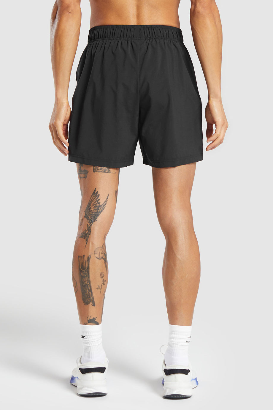 Sport 7" Slim Fit Shorts Nefes Alabilir, Yansıtıcı Logo Detaylı Erkek Şort