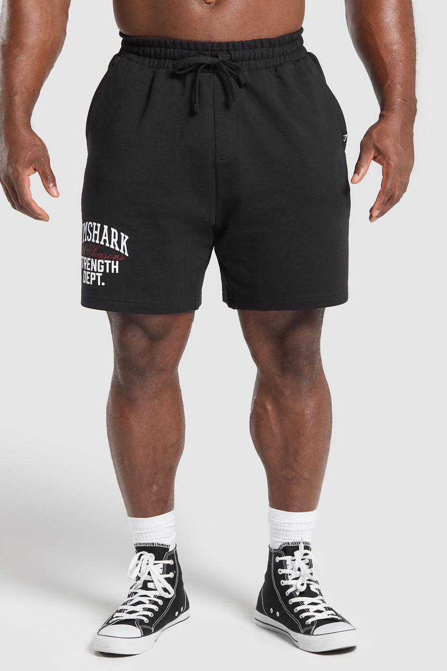 Trophy Grafik Şort Oversize Kesim, Ağır Kumaş, Ayarlanabilir Bel