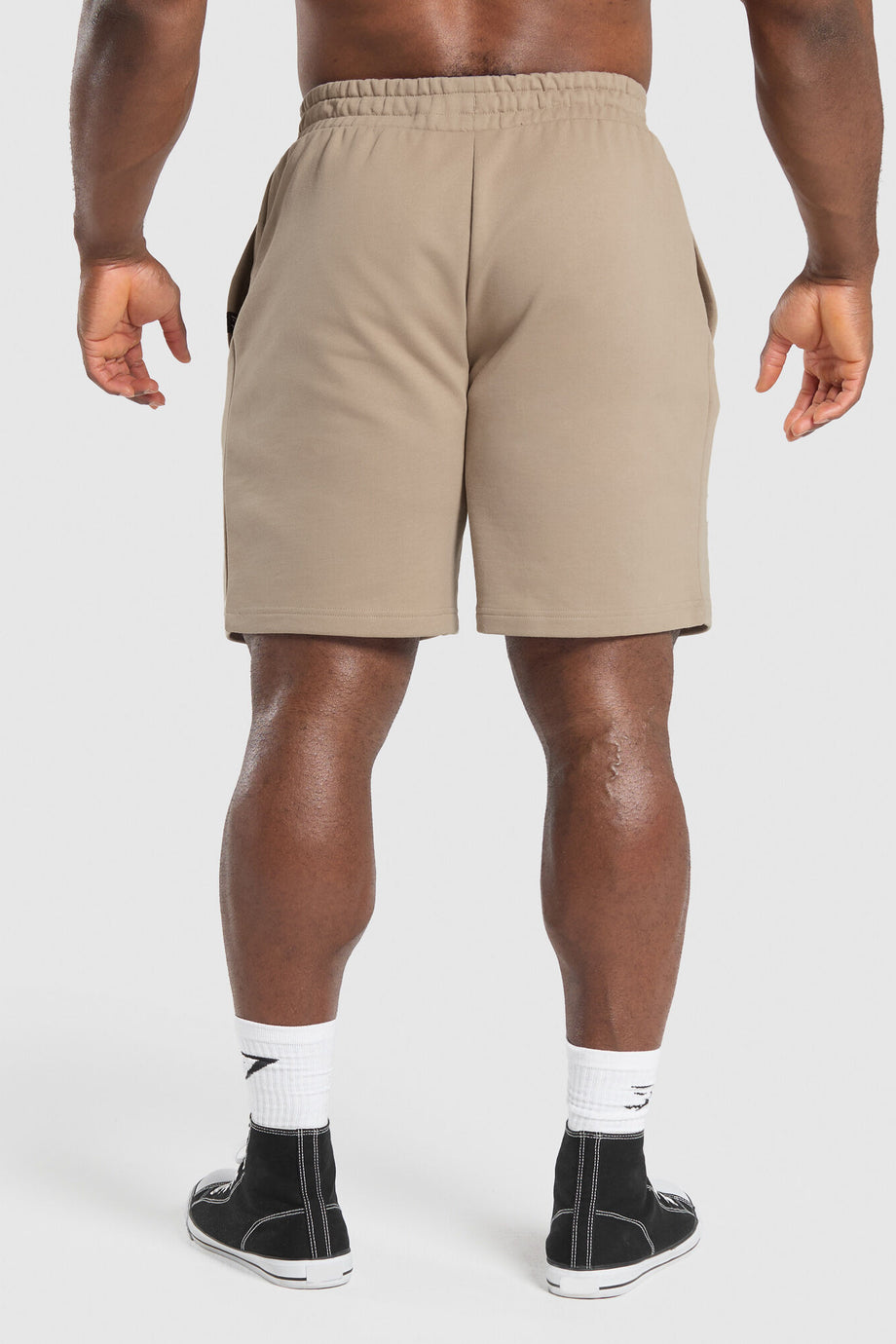 Trophy Grafik Şort Oversize Kesim, Ağır Kumaş, Ayarlanabilir Bel