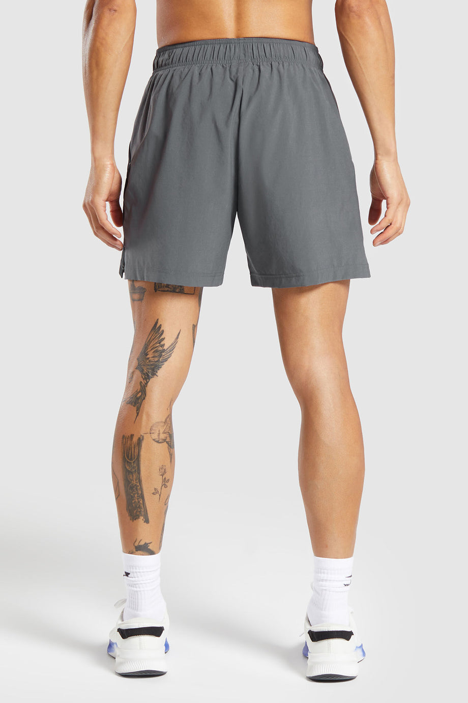 Sport 7" Slim Fit Shorts Nefes Alabilir, Yansıtıcı Logo Detaylı Erkek Şort