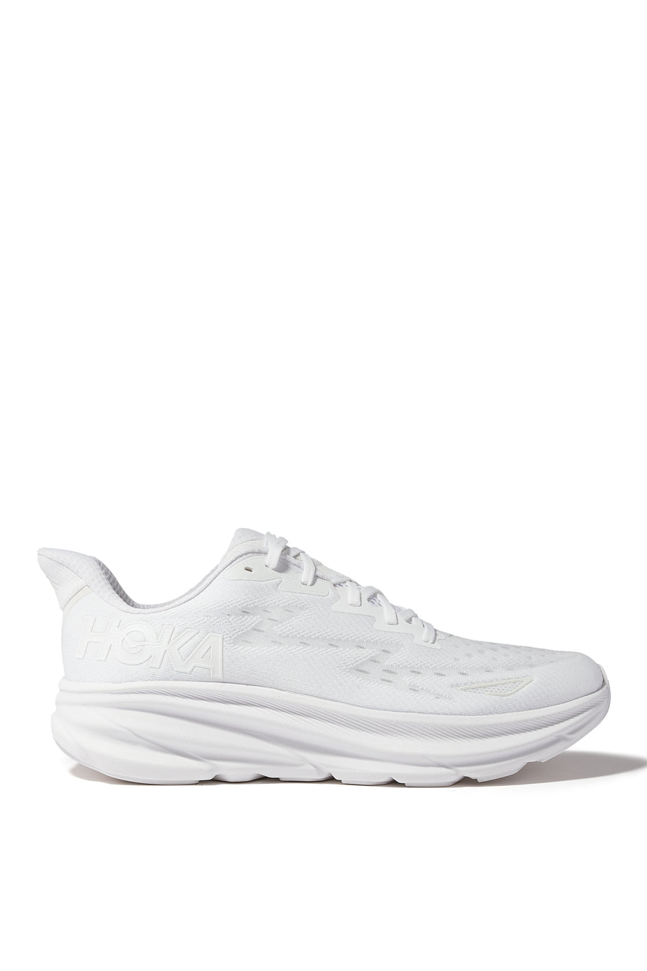 Hoka Clifton 9 Günlük Koşu Ayakkabıları - BEYAZ