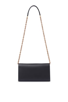 Chloe Logo Küçük Çapraz Çanta - SİYAH