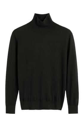 Şık Yüksek Yaka Kazak