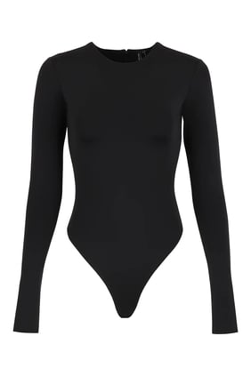 Uzun Kollu Bodysuit - Şık ve Rahat