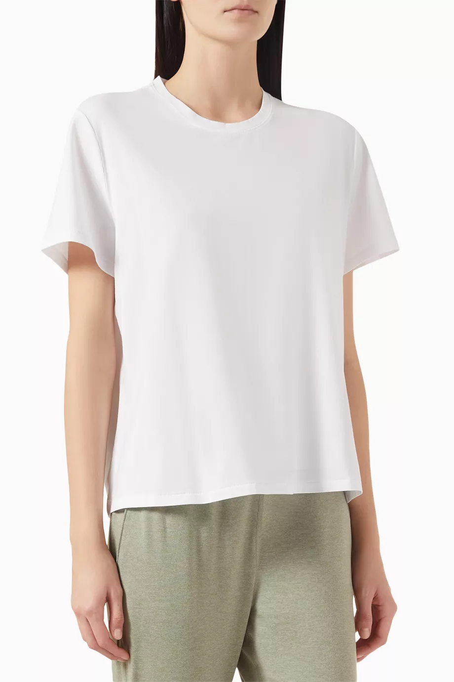 Organik Pamuklu Tüylü Tişört, Hafif, Rahat & Çok Yönlü, Yoga, Seyahat ve Günlük Kullanım