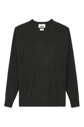 Rahat Kesim Gri Kaşmir Sweatshirt