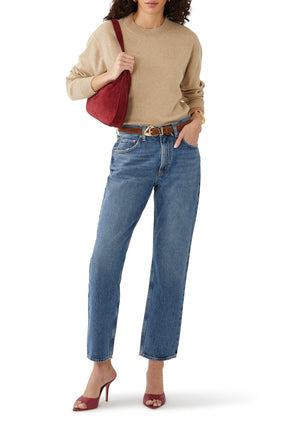 Valen Jean - Vintage Esintili Modern Kot Pantolon