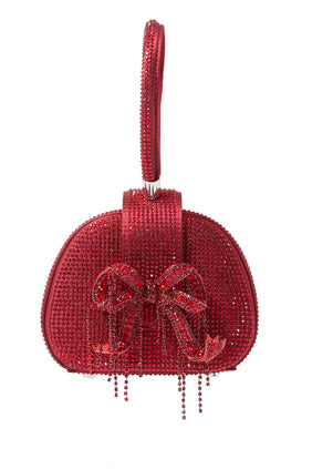Rhinestone Detaylı Mikro Çanta