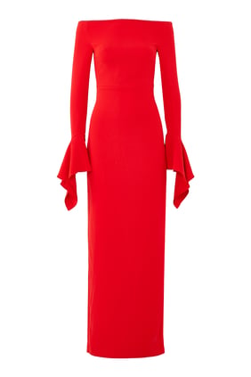 Amalie Maxi Elbise - Pembe