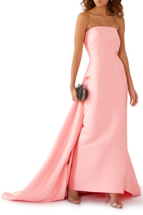 Imani Maxi Elbise - Pembe