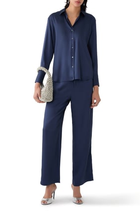 Damani Kadın Geniş Paça Pantolon