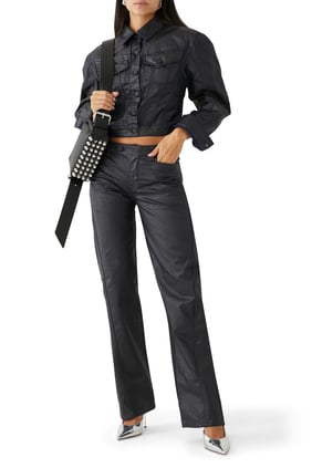 Şık Denim Ceket - Mugler