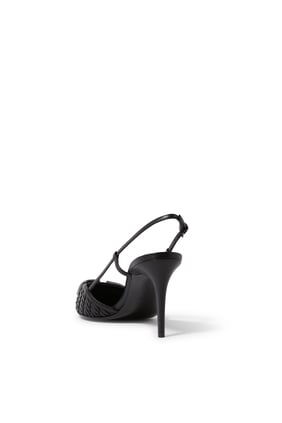 Valentino Garavani VLogo 80 İmzalı Slingback Topuklu Ayakkabı