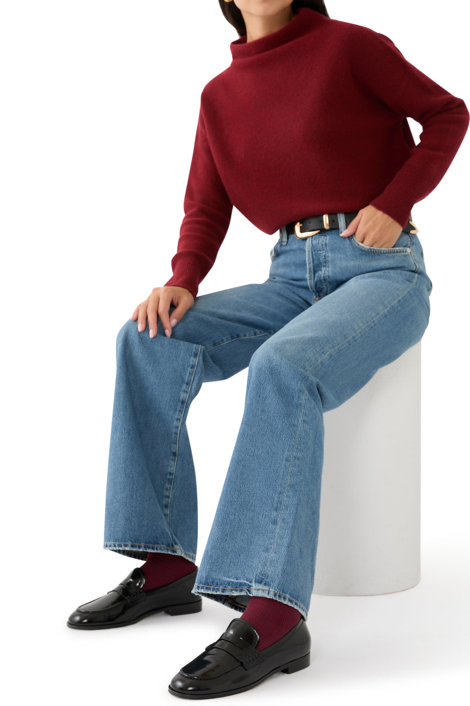 Georgie Nuit 15 Loafer - Siyah