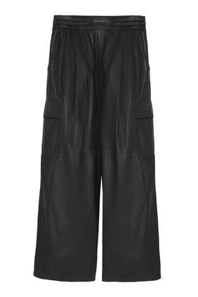 Yves Salomon Cargo Pantolon - Siyah