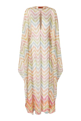 Zigzag Kaftan Elbise - Missoni