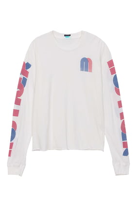 Uzun Kollu Rahat Kesim Sweatshirt