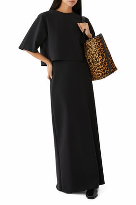 Modern Kadın Scuba Crop Top