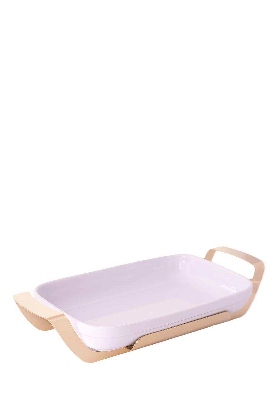 Çelik Tutuculu Dikdörtgen Tabak, Şık ve Dayanıklı Tasarım