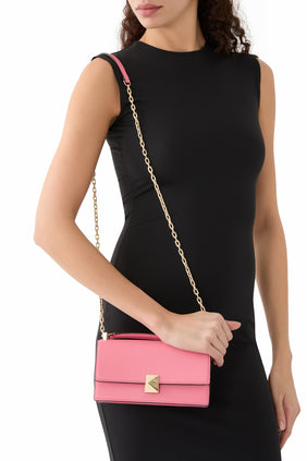 Kate Spade Deco Mini Zincirli Çanta - Koyu Pembe