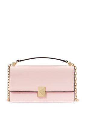 Kate Spade Deco Mini Flap Zincirli Çanta - Pembe