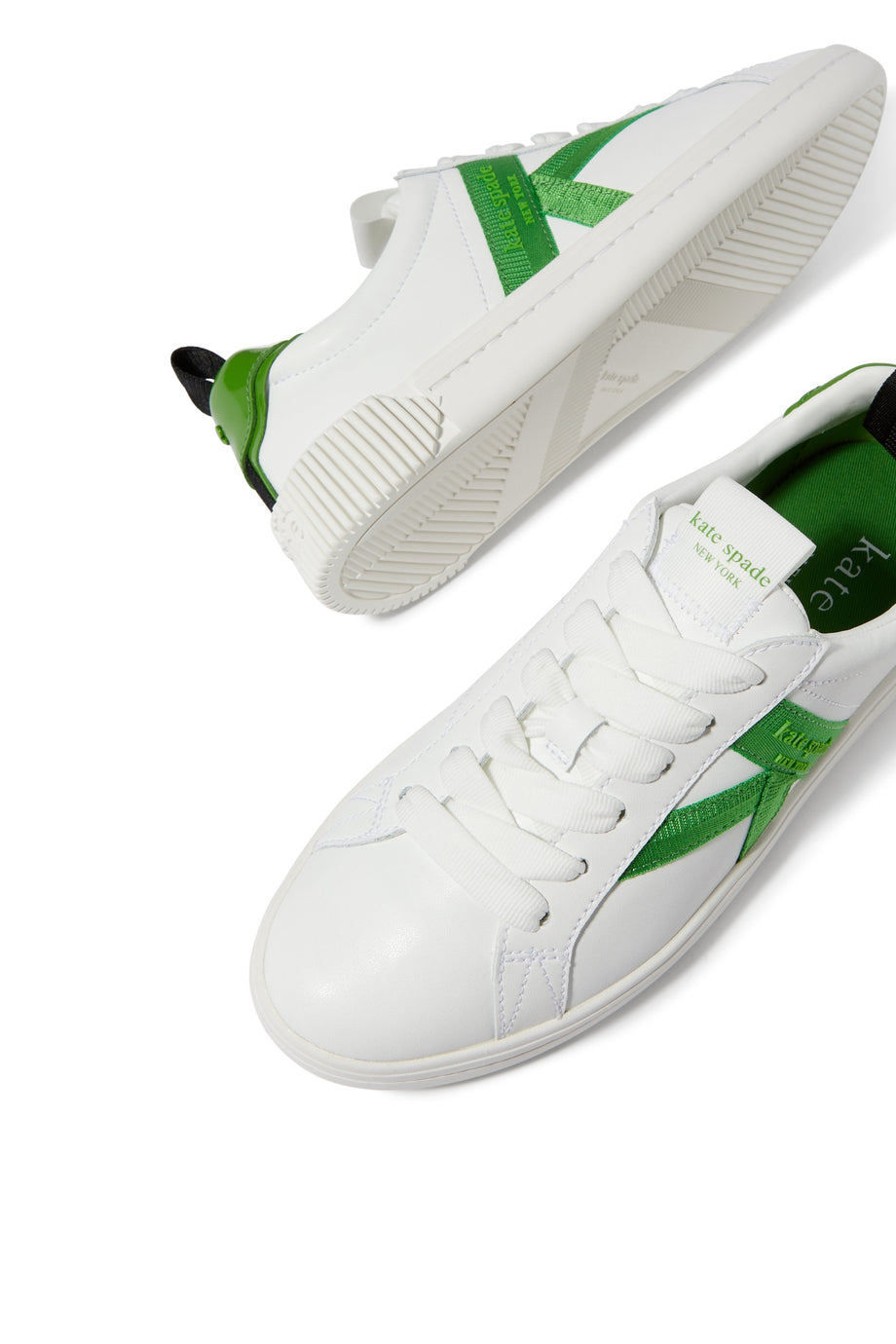 Kate Spade İmza Deri Sneaker - Beyaz