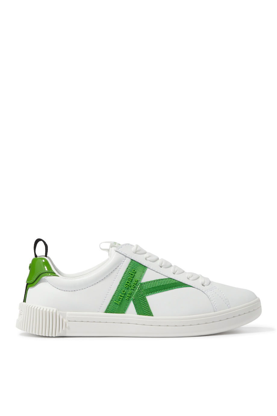 Kate Spade İmza Deri Sneakers - BEYAZ