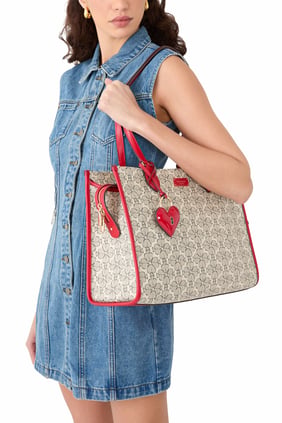 Spade Çiçek Orta Boy Tote Çanta