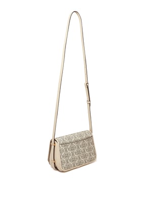 Kate Spade Çiçek Desenli Küçük Çapraz Çanta - Krem